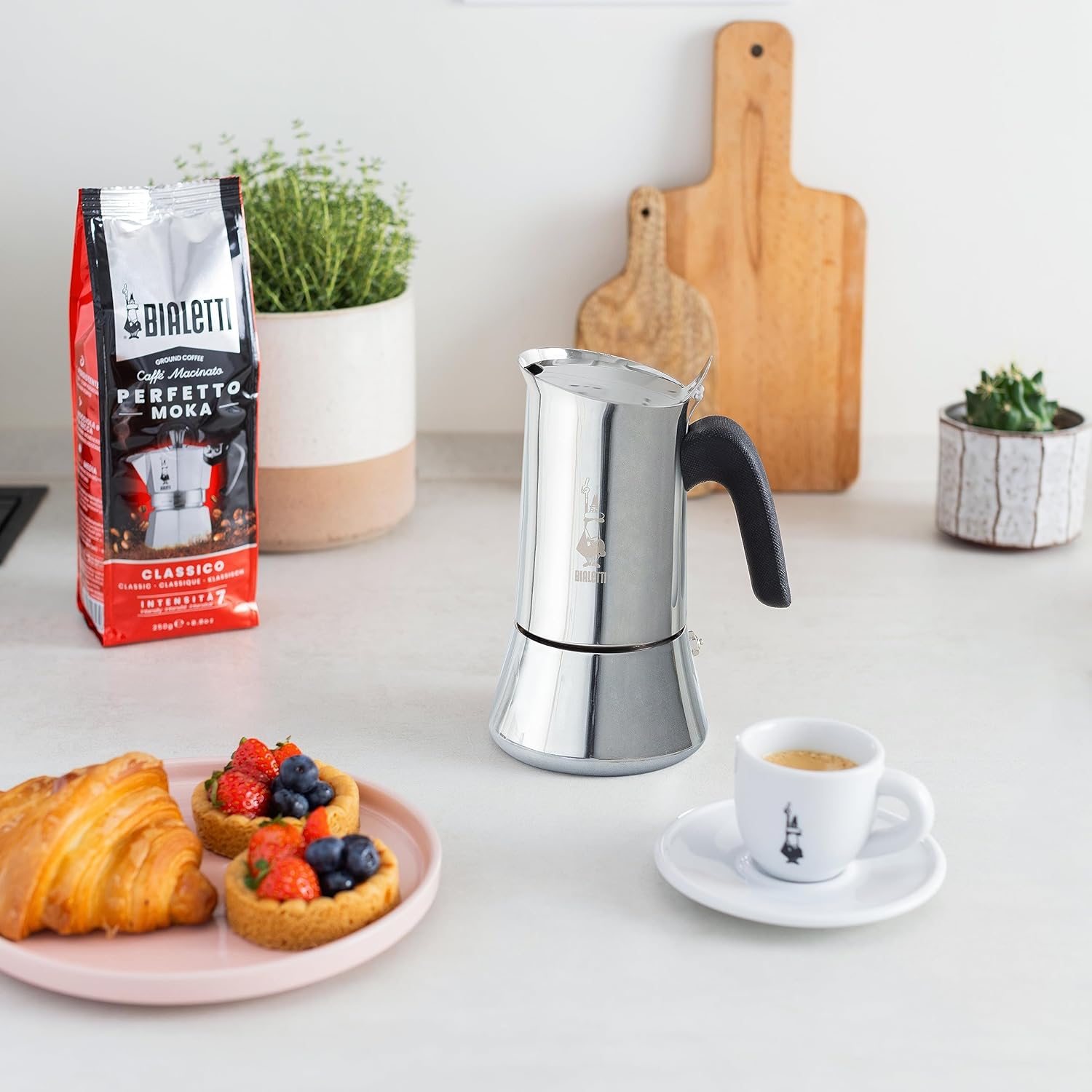 Bialetti Musa 6-cup stainless steel induction moka pot review large households